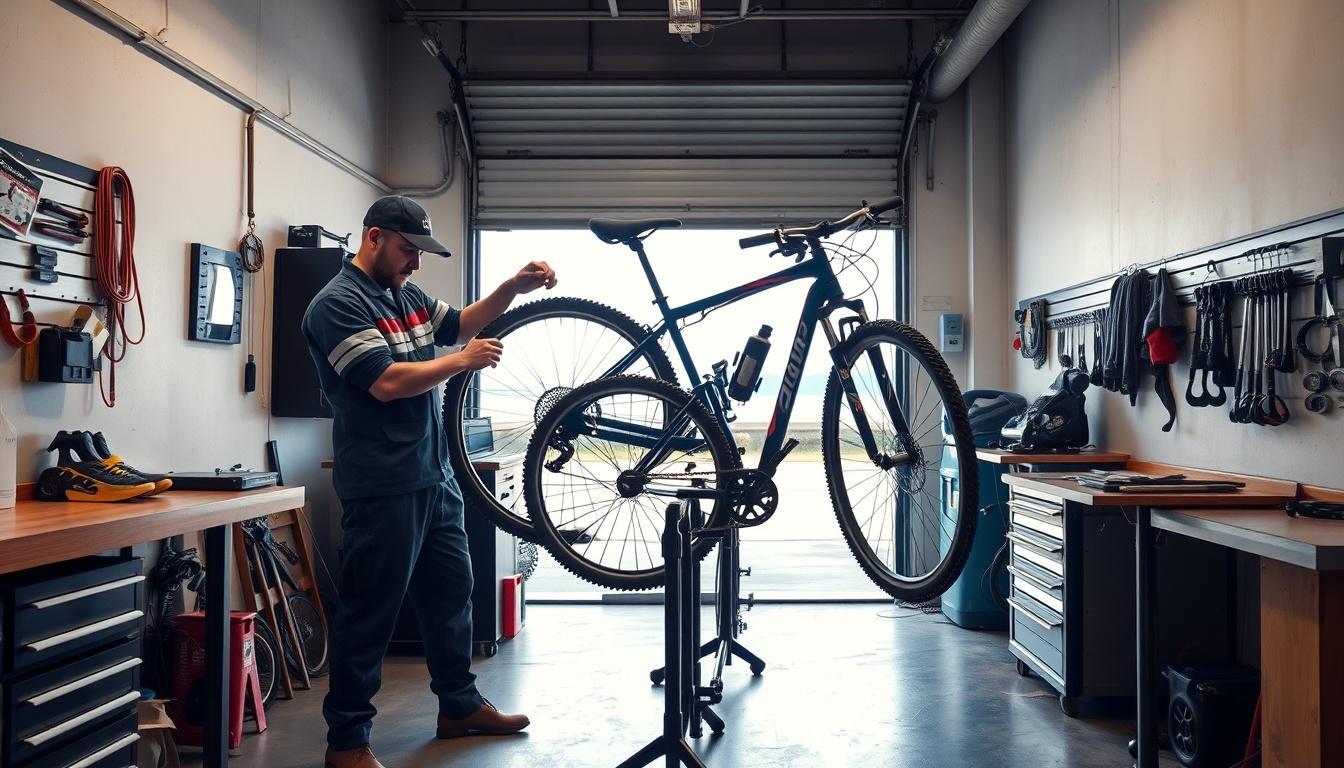 Reparación de bicicletas en Valparaíso